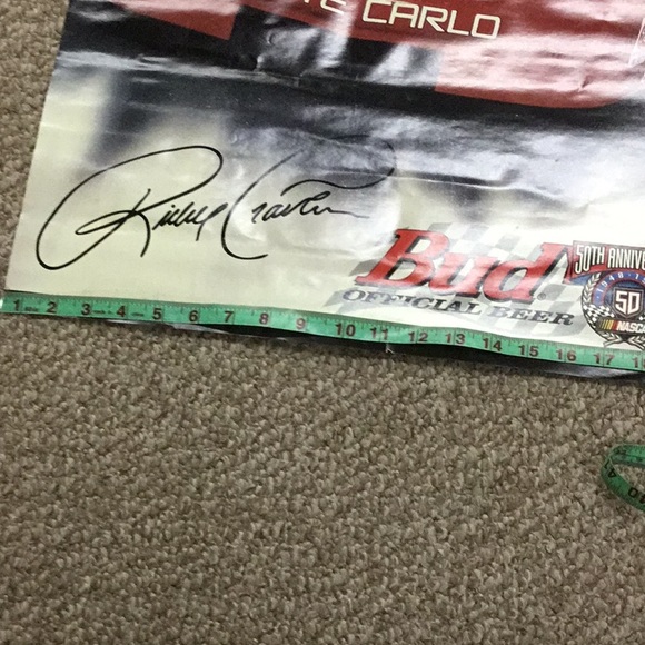 Budweiser NASCAR poster